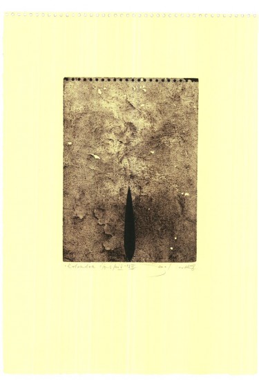 Kalendarz Śląski VI | akwaforta | 26×19 cm